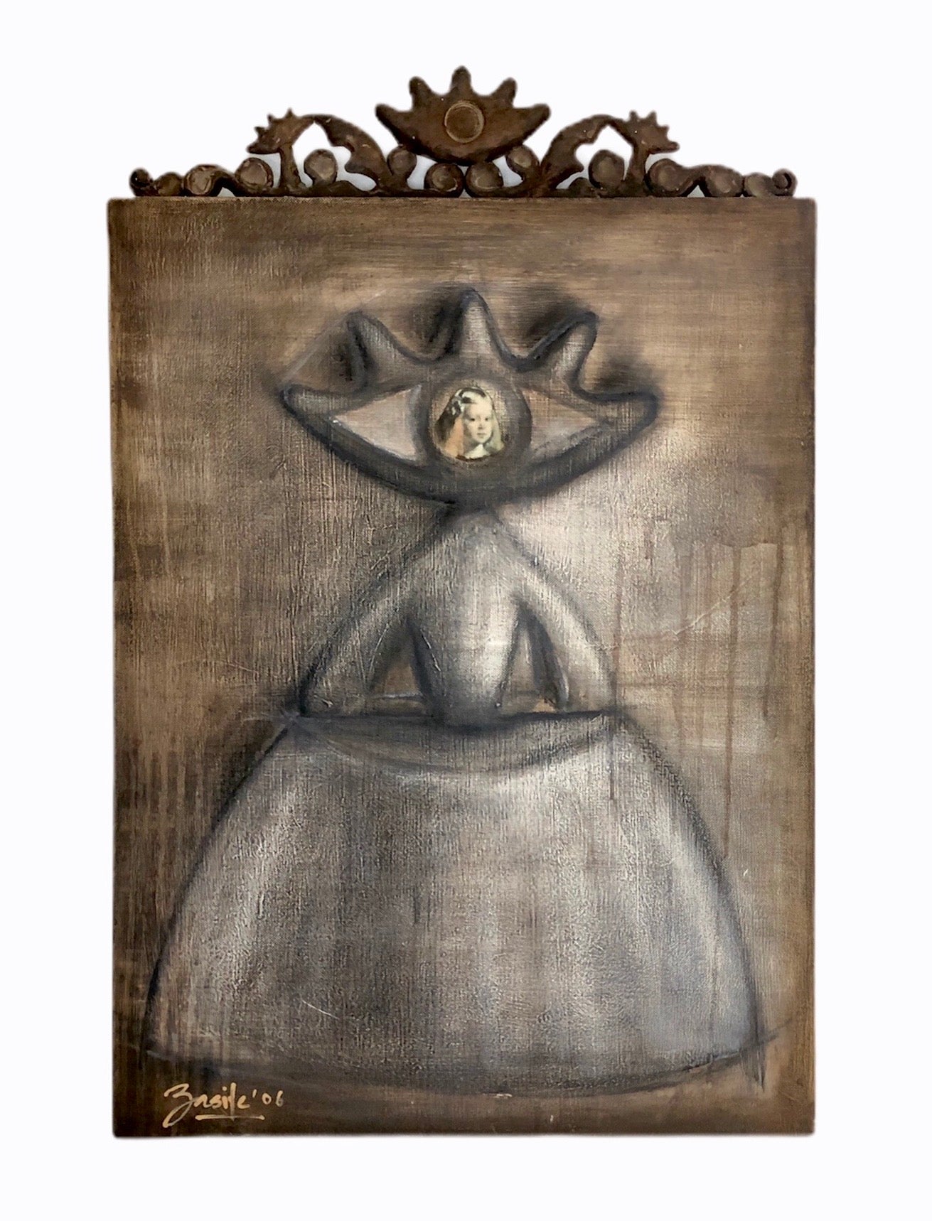 Lost Soul Series. Appropriation of Las Meninas (Infanta Margarita Teresa) 2006