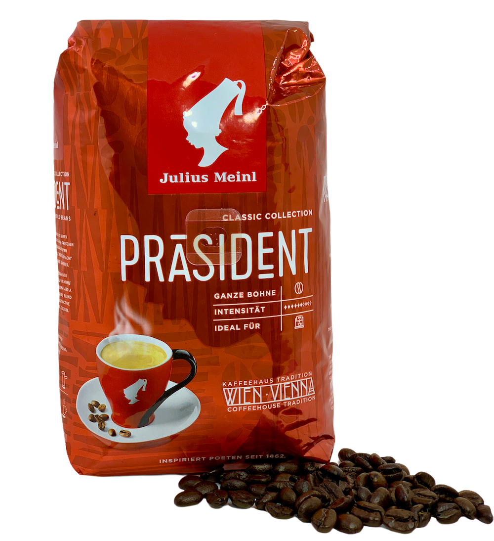 Julius Meinl Präsident Whole Bean Coffee